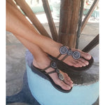 Load image into Gallery viewer, Triple Circle BSI Sandals
