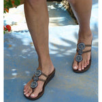 Load image into Gallery viewer, Triple Circle BSI Sandals
