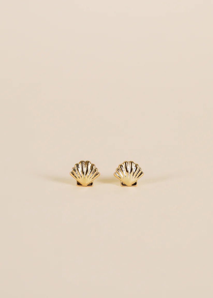 Seashell Stud Earring