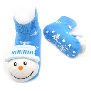 Snowman Christmas Boogie Toes Rattle Socks