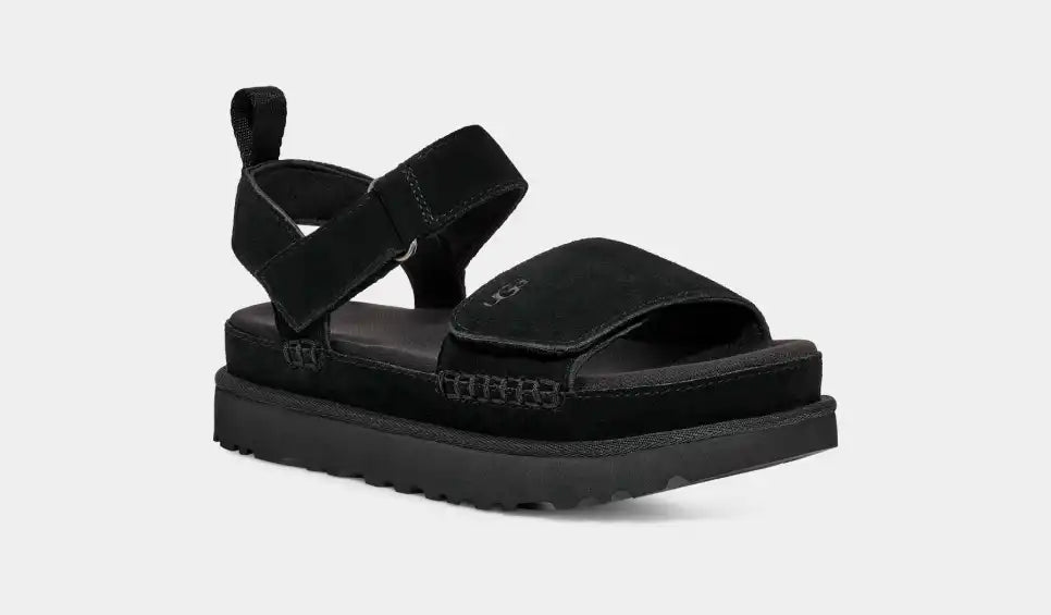 Goldenstar Platform Sandal Black