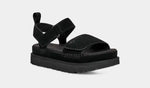 Load image into Gallery viewer, Goldenstar Platform Sandal Black
