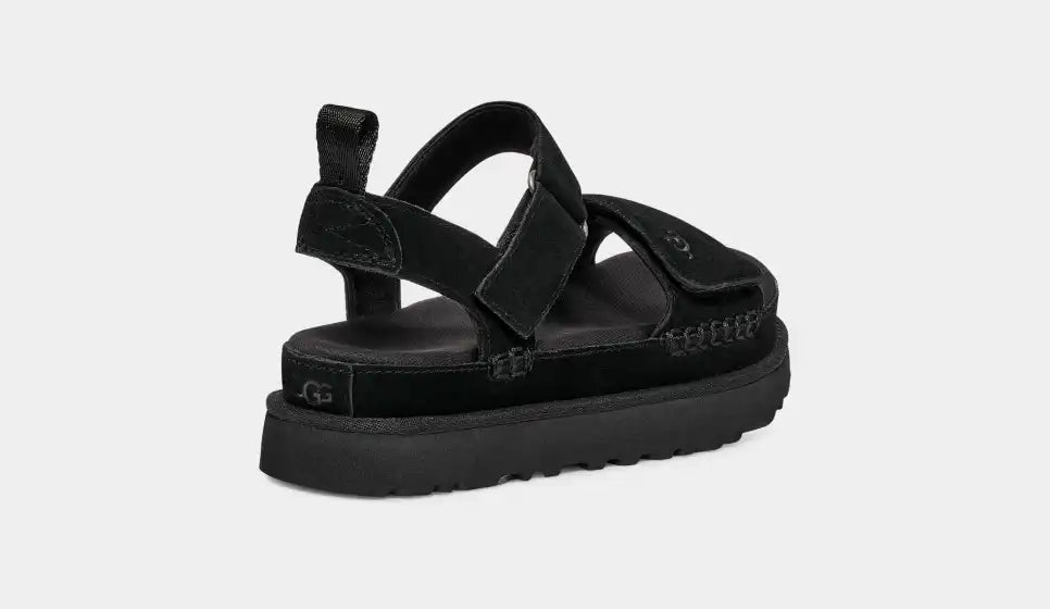 Goldenstar Platform Sandal Black