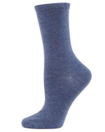 Load image into Gallery viewer, MeMoi Flatknit Cashmere Crew Sock
