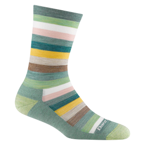 Women's Mystic Stripe Crew Lightweight Lifestyle Sock