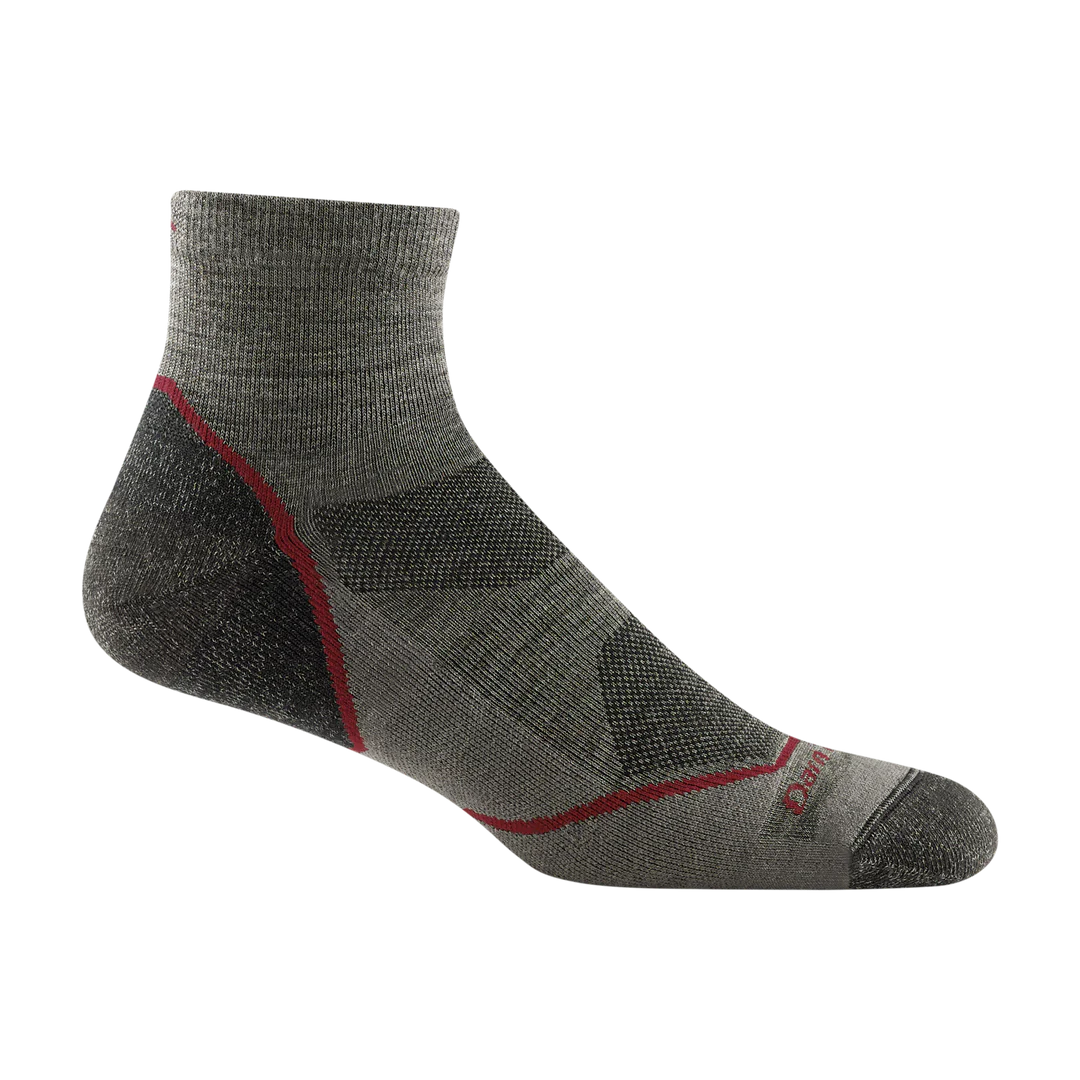 Men's Light Hiker Quarter Lightweight Hiking Sock