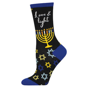 Women's Love And Light Crew Socks