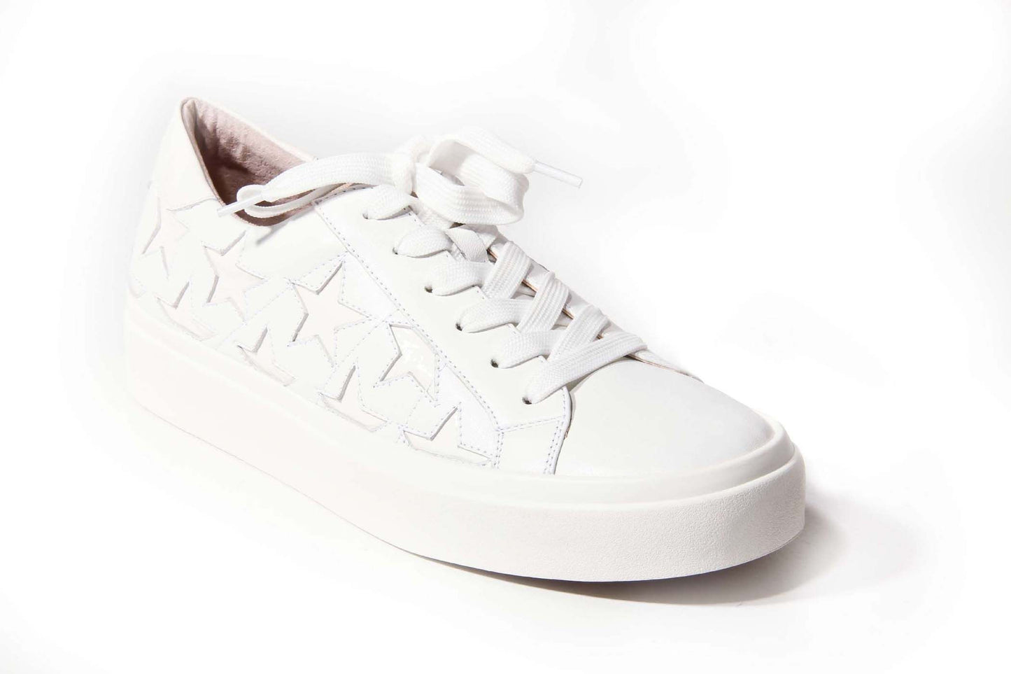 Yolen - White Nappa Sneaker