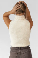 Load image into Gallery viewer, Lexie Sleeveless Turtleneck Sweater
