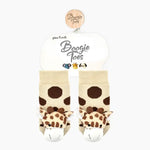 Load image into Gallery viewer, Giraffe Boogie Toes Rattle Socks
