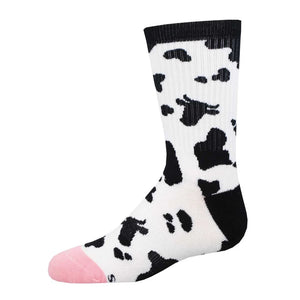 Kids Steer Hide Sock's