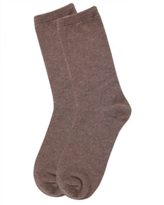 MeMoi Flatknit Cashmere Crew Sock