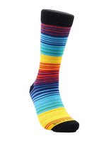 Load image into Gallery viewer, Rainbow Stripe Men&#39;s Socks
