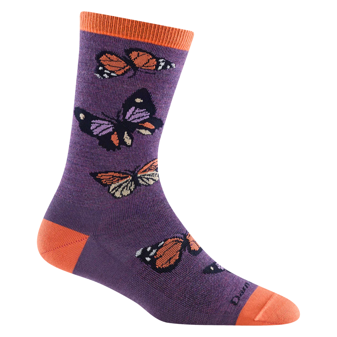 Women's Flutter Crew Lightweight Lifestyle Sock