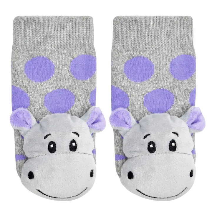 Happy Hippo Boogie Toes Rattle Socks