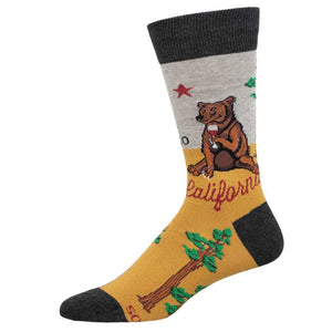 Men's California Cotton Crew Socks