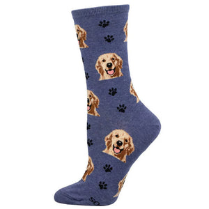 Women's Who's A Good Boy Cotton Crew Socks