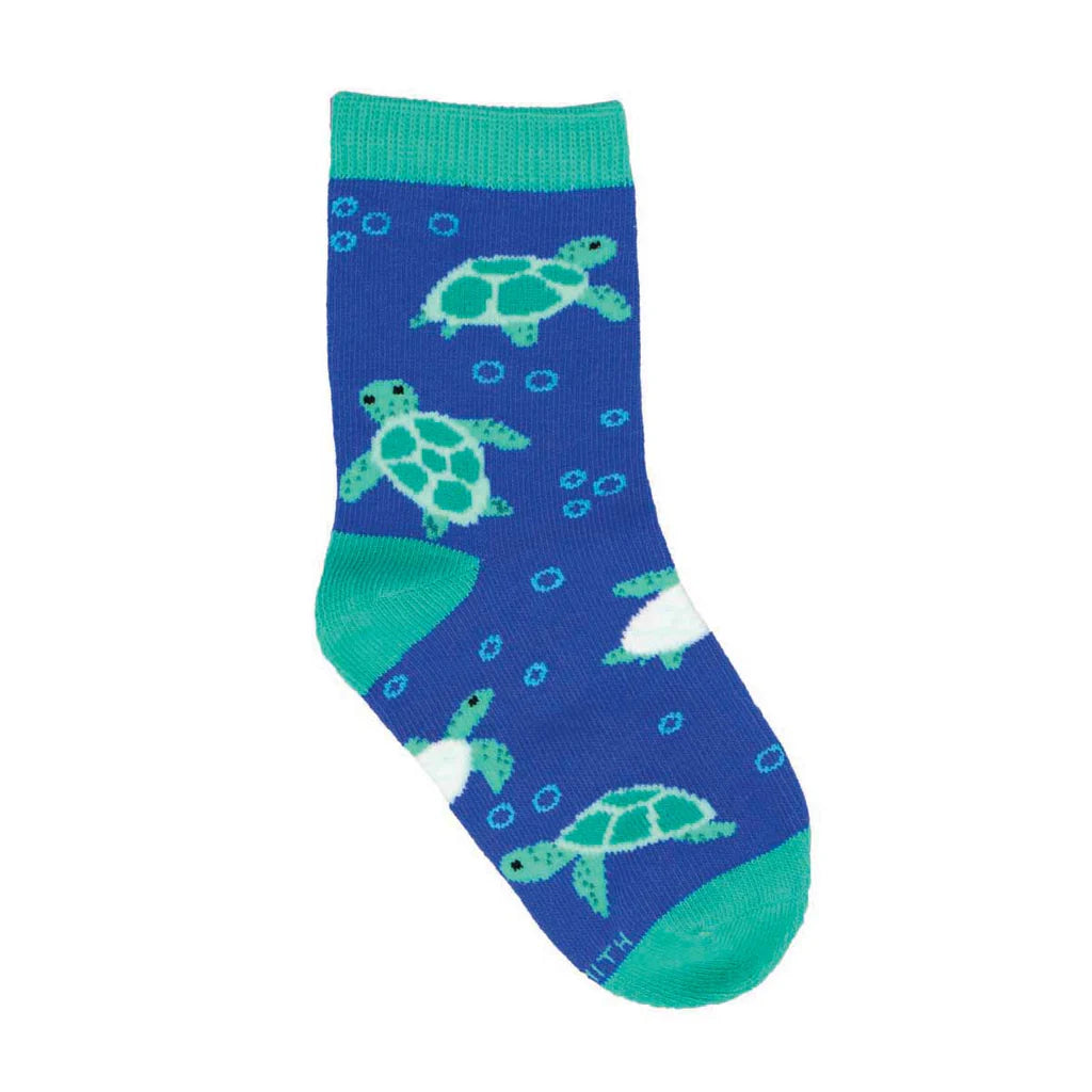 Kids Bubbly Turtles Sock's