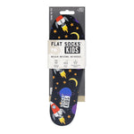 Load image into Gallery viewer, Outerspace Flat Socks Kid&#39;s
