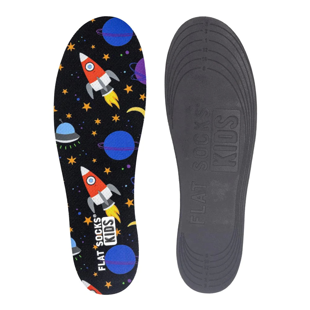 Outerspace Flat Socks Kid's