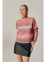 Load image into Gallery viewer, Alnus Muliticolor Turtleneck Sweater
