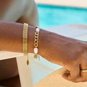 Trina Gold Watch Band Bracelet