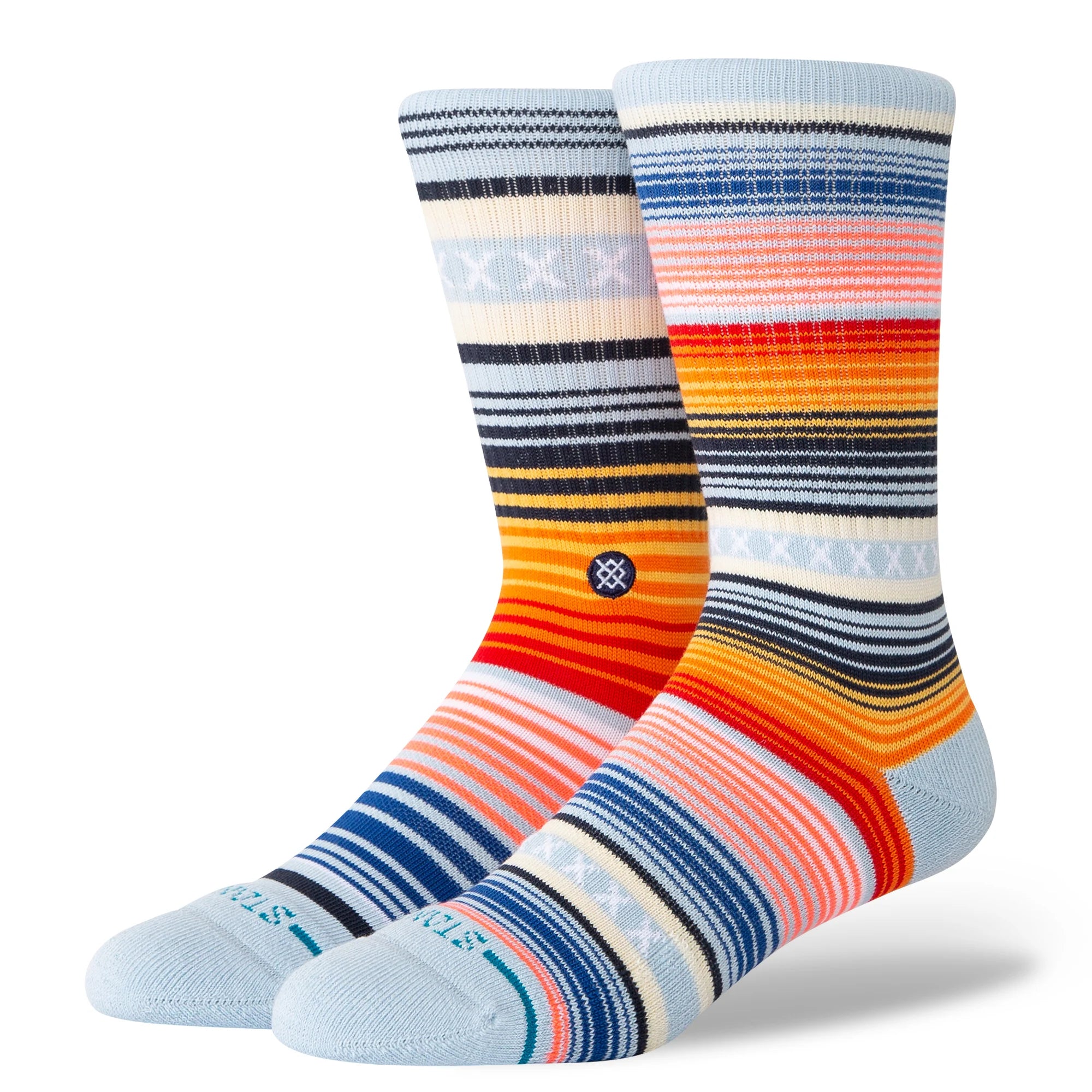 Curren ST Men's Crew Sock Ice Blue