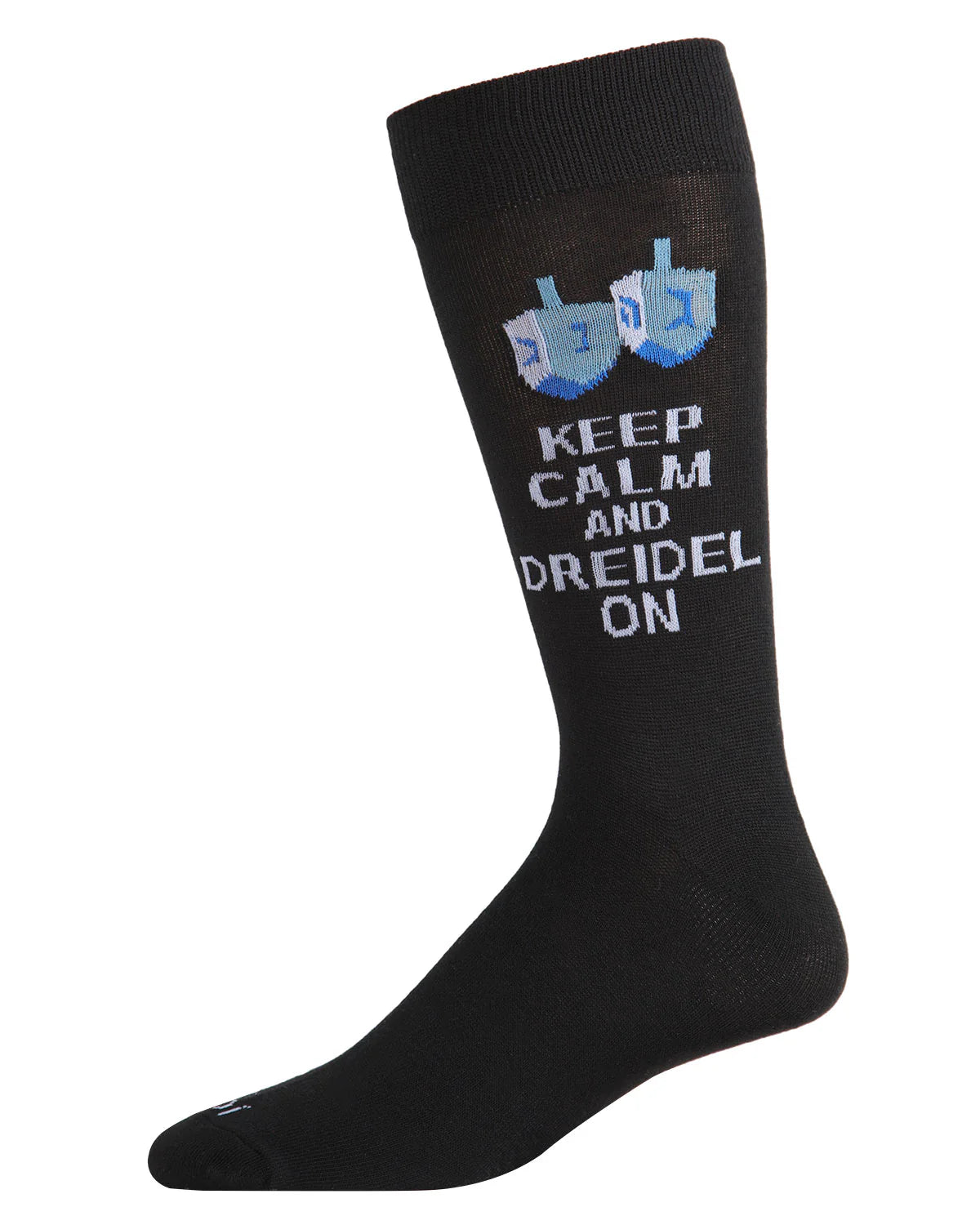 Men's Keep Calm Dreidel Crew Socks