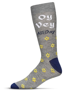 Men's Oy Vey All Day Bamboo Crew Socks