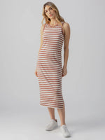 Load image into Gallery viewer, Contrast Trim Maxi Dress
