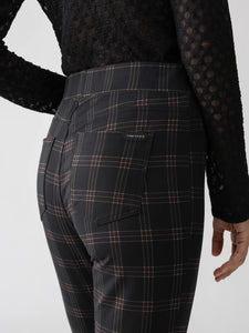 Runway Legging - Garnet Plaid