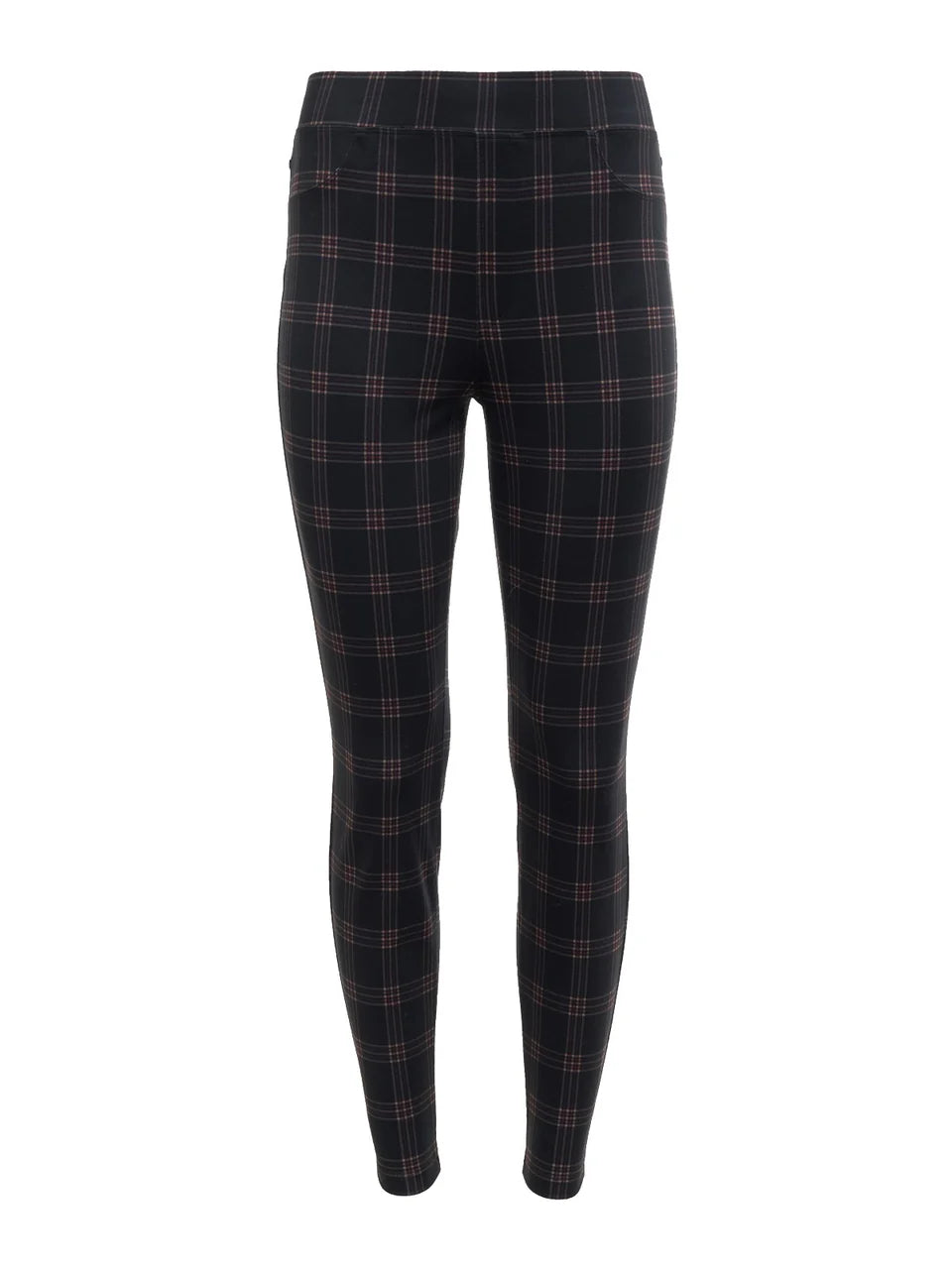 Runway Legging - Garnet Plaid