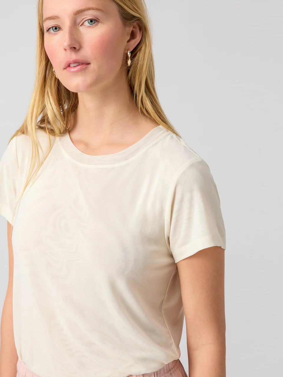 The Perfect Mesh Tee Birch