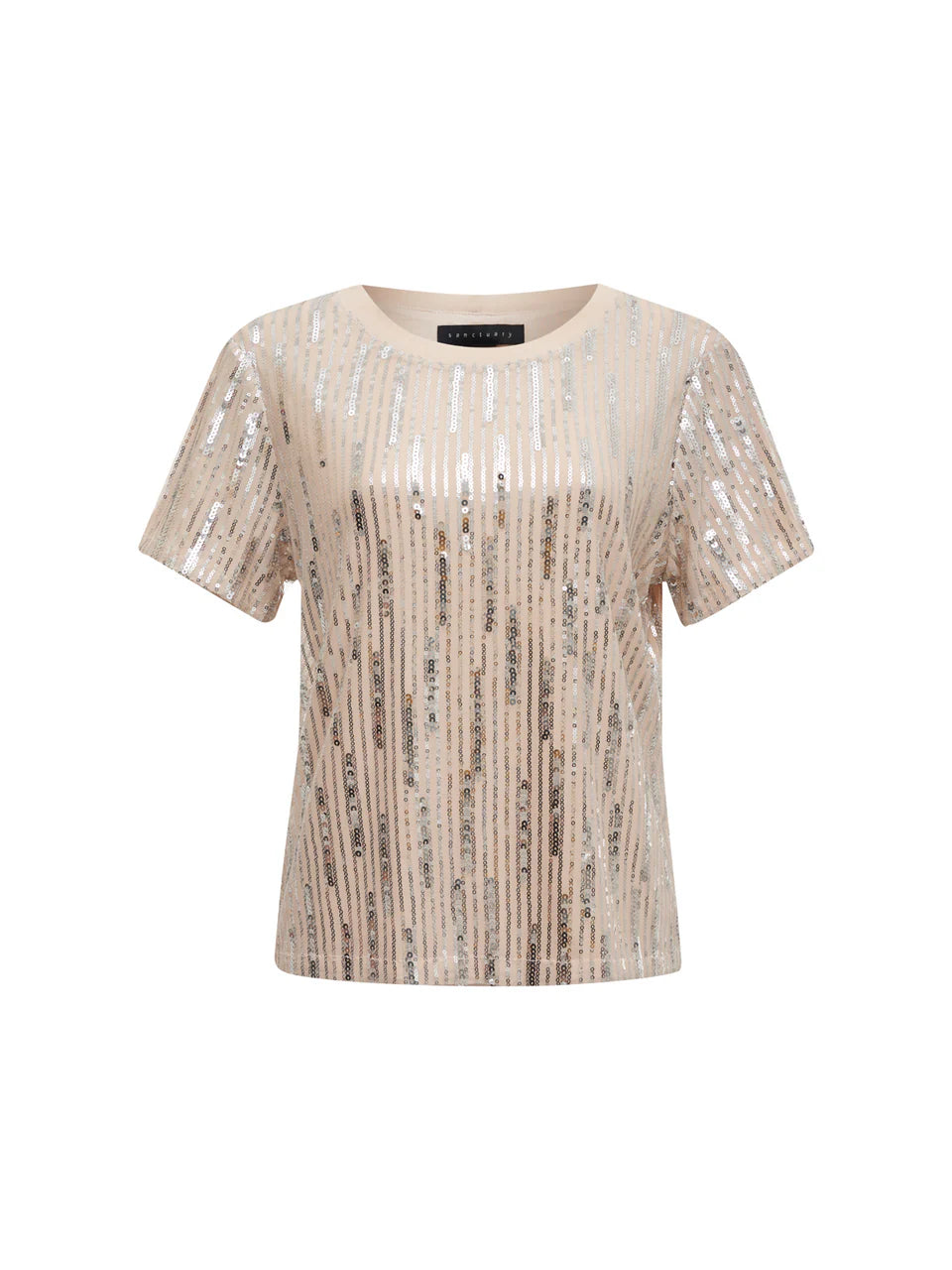 Sequin Perfect Tee - Lets Celebrate