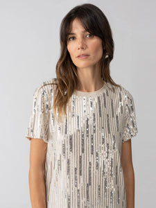 Sequin Perfect Tee - Lets Celebrate