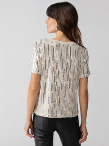 Sequin Perfect Tee - Lets Celebrate