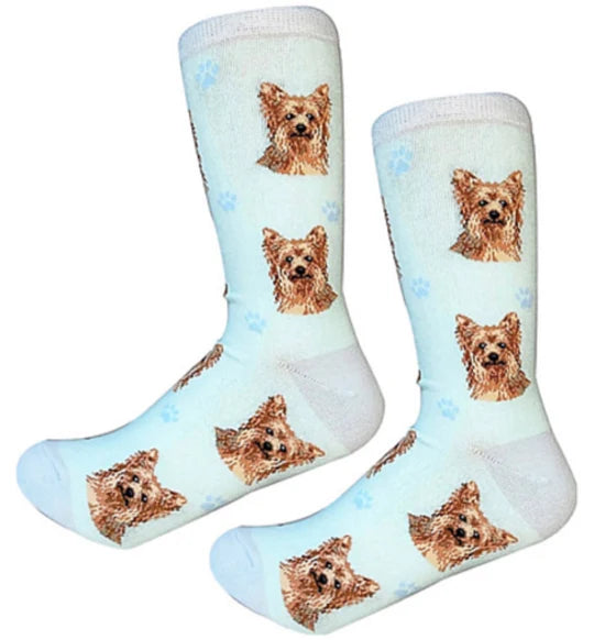 Yorkie Socks - Fun Novelty Dog Socks - Unisex