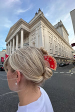 Load image into Gallery viewer, Hand-painted Blossom Fan Claw Hair Clip | Eco-Friendly
