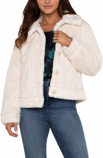 Load image into Gallery viewer, Fur Trucker Jacket
