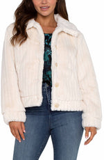 Load image into Gallery viewer, Fur Trucker Jacket
