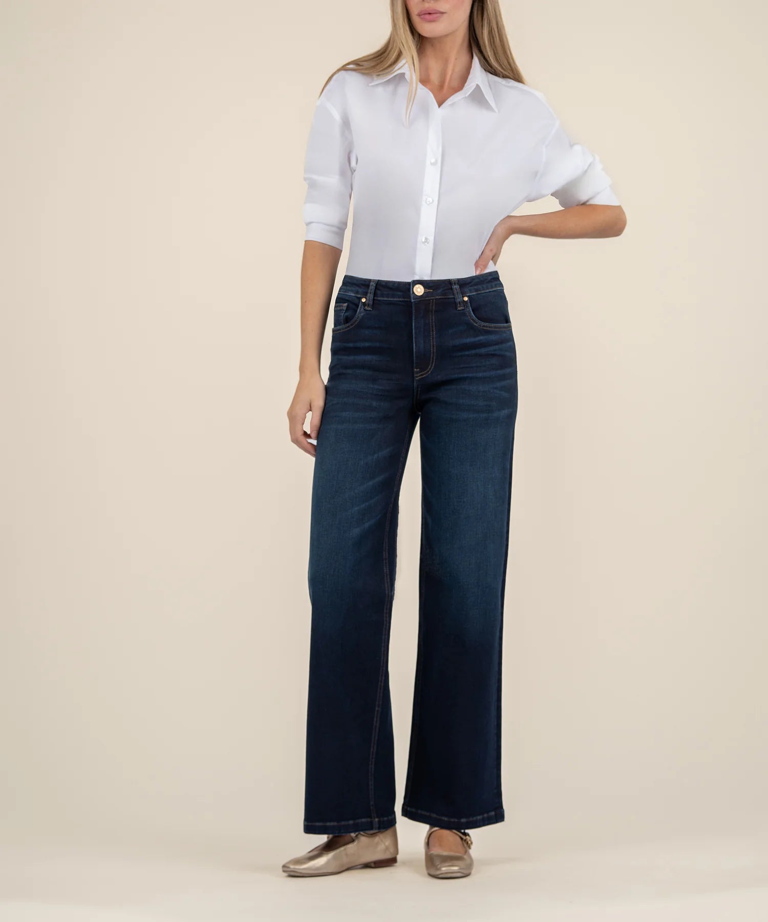 Jean High Rise Wide Leg