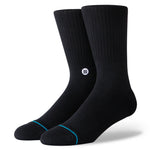 Load image into Gallery viewer, Icon 3 Pack Men&#39;s Socks - Black
