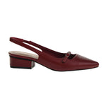 Load image into Gallery viewer, Maude Pointed Toe Slingback Low Heel
