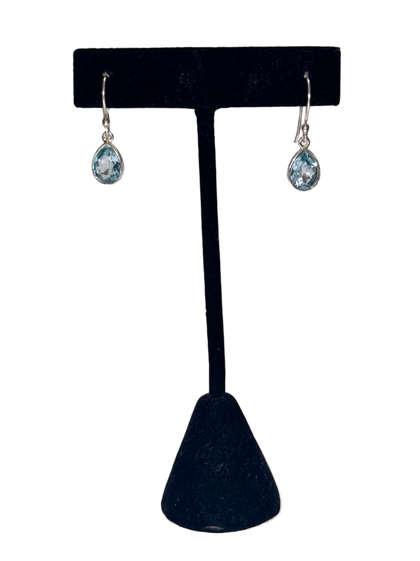 Blue Topaz Earrings