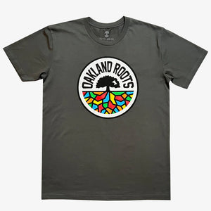 Men's Oakland Roots SC Classic Tee - Charcoal