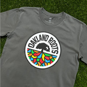 Men's Oakland Roots SC Classic Tee - Charcoal