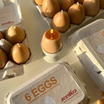 Load image into Gallery viewer, Egg Candles - 6 Pack Box
