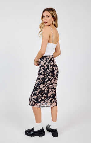 Rejuvenate Mesh Midi Skirt