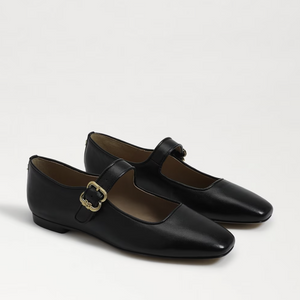 Michaela Mary Jane Flat Black