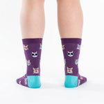 Load image into Gallery viewer, Smarty Cats Women&#39;s Crew Socks
